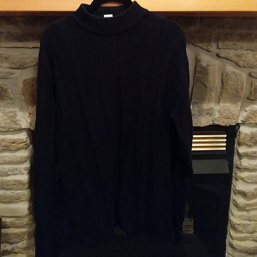 Perry Ellis Mens Turtleneck Sweater